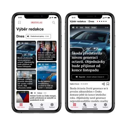 Design of a Mobile News Application for Czech Radio