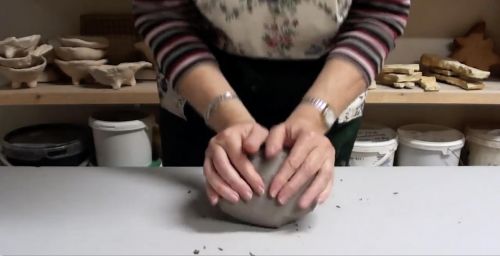 I go to pottery