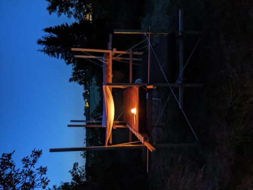 Sleeping outdoors